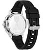 Philipp Plein Men's Chrome Surfer Analog Silicone Strap Watch - Image 6
