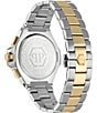 Color:Two Tone - Image 3 - Men's Chrono Royal Two Tone Stainless Steel Bracelet Watch