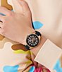 Philipp Plein Men's Tigermaster Automatic Silicone Strap Watch - Image 5