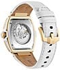 Philipp Plein Women's The Keleton 2.0 Automatic Leather Strap Watch - Image 3