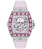 Philipp Plein Women's The Keleton 2.0 Automatic Leather Strap Watch - Image 5