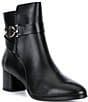 Pikolinos Calafat Belted Leather Booties - Image 1