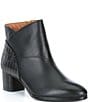 Pikolinos Calafat Leather Croco Embossed Leather Booties - Image 1