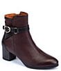 Color:Caoba - Image 1 - Calafat Water Resistant Leather Booties