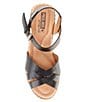 Color:Black - Image 5 - Canarias Quarter Strap Sandals