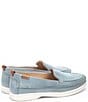 Color:Denim - Image 2 - Gandia Leather Loafers