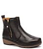 Color:Black - Image 1 - Granada Water-Resistant Leather Booties