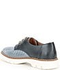 Color:Denim - Image 3 - Henares Perforated Two-Tone Oxfords