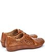 Color:Brandy - Image 2 - Puerto Vallarta Leather Perforated Loafers