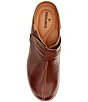Pikolinos Sort Leather Clogs - Image 5