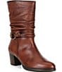 Pikolinos Zamora Leather Slouch Booties - Image 1