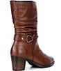 Pikolinos Zamora Leather Slouch Booties - Image 2