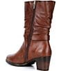 Pikolinos Zamora Leather Slouch Booties - Image 3