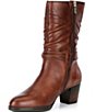 Pikolinos Zamora Leather Slouch Booties - Image 4
