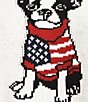 Pink Robin Sleeveless USA Dog Sweater - Image 4