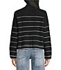 Pink Robin Striped Long Sleeve Sweater - Image 2