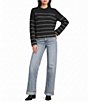 Pink Robin Striped Long Sleeve Sweater - Image 3