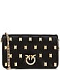 PINKO Click Soft Mini Studs Crossbody Bag - Image 1