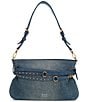 PINKO Denim Mini Belt Shoulder Bag - Image 2