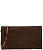 PINKO Flat Purse Suede Mini Turquoise Stud Shoulder Bag - Image 2