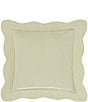 Color:Green - Image 2 - Amherst Channel Quilted Stitch Reversible Square Pillow