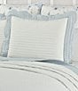 Color:French Blue - Image 2 - Amherst Collection Quilted Reversible Pillow Sham
