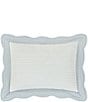 Color:French Blue - Image 1 - Amherst Collection Quilted Reversible Pillow Sham