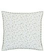 Color:Duck Egg - Image 2 - Cassia Quilt Collection 20#double; Square Floral Quilted Decorative Pillow