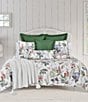Color:Ivory - Image 1 - Clara Collection Floral Watercolor Printed Quilt Mini Set