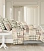 Piper & Wright Eloise Stunning Patchwork Floral Mini Comforter Set, Color:Dusty Rose - Image 1