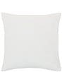 Piper & Wright Lillian Collection Jacquard-Framed Striped 16#double; Square Decorative Reversible Pillow, Color:White - Image 2
