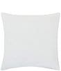 Color:White - Image 2 - Lillian Collection Lattice Pattern 20#double; Square Decorative Reversible Pillow