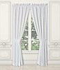 Color:White - Image 4 - Lillian Collection Oversized Jacquard Comforter Mini Set