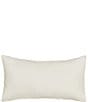 Color:Cream - Image 2 - Lillian Engineered All-Over Jacquard Striped Boudoir Decorative Pillow