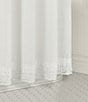 Color:White - Image 2 - Samantha Cottage-Inspired Design Shower Curtain