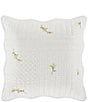 Color:White - Image 1 - Sandra Euro Quilted Sham