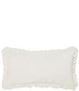 Piper & Wright Songbird Channel Striped Solid Quilted Pleated Boudoir Decorative Throw Pillow - Image 2