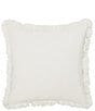 Piper & Wright Songbird Channel Striped Solid Quilted Square Decorative Throw Pillow - Image 2