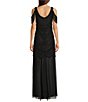 Pisarro Nights Off the Shoulder Beaded Gown - Image 2
