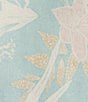 Color:Seafoam - Image 4 - Pj Salvage Long Sleeve V-Neck Coordinating Peachy Knit Floral Print Sleep Top