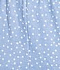 PJ Salvage Polka Dot Print Peachy Knit Coordinating Sleep Pants - Image 4