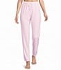 PJ Salvage Polka Dot Print Peachy Knit Coordinating Sleep Pants - Image 1
