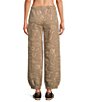 PJ Salvage Western Tonal Print Brushed Fleece Drawstring Tie Coordinating Lounge Pants - Image 2