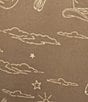 PJ Salvage Western Tonal Print Brushed Fleece Drawstring Tie Coordinating Lounge Pants - Image 4