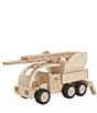 Color:Natural - Image 1 - Wooden Toy Fire Truck