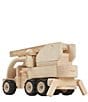 Color:Natural - Image 2 - Wooden Toy Fire Truck