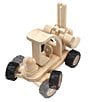 Plan Toys Wooden Toy Forklift, Color:Natural - Image 2