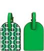 Southern Living Plane Printed Assorted Luggage Travel Tags, Set of 2, Color:Green - Image 1