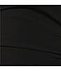 Color:Black - Image 3 - Plus Size Ruched Bodice Side Slit Long Dress