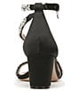 Color:Black - Image 3 - Pnina Tornai for Naturalizer Ahava Satin Crystal Embellished Dress Sandals